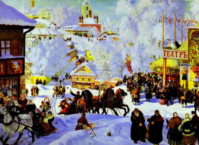 Sleigh Riding - 鲍里斯·克斯托依列夫